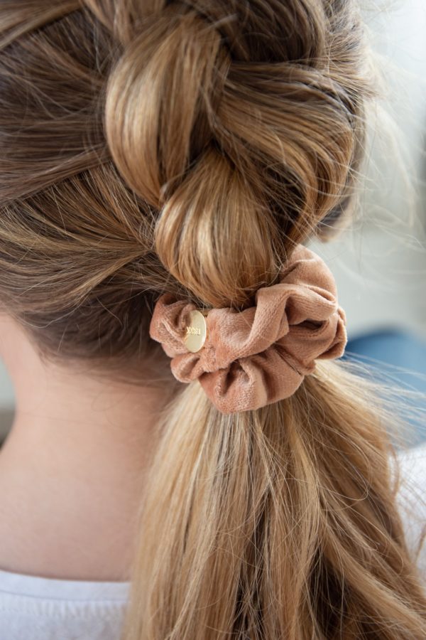 HÅRSTRIKK Scrunchie - Camel