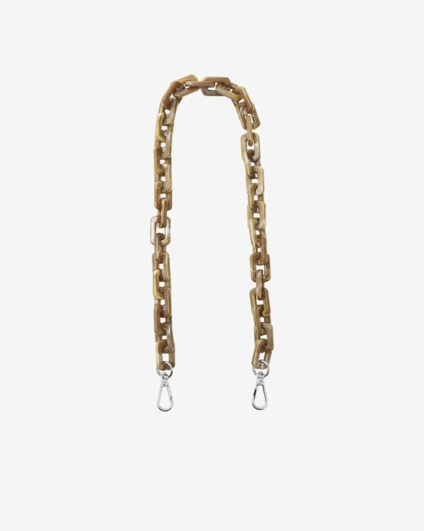 HVISK SQUARED CHAIN HANDLE BROWN