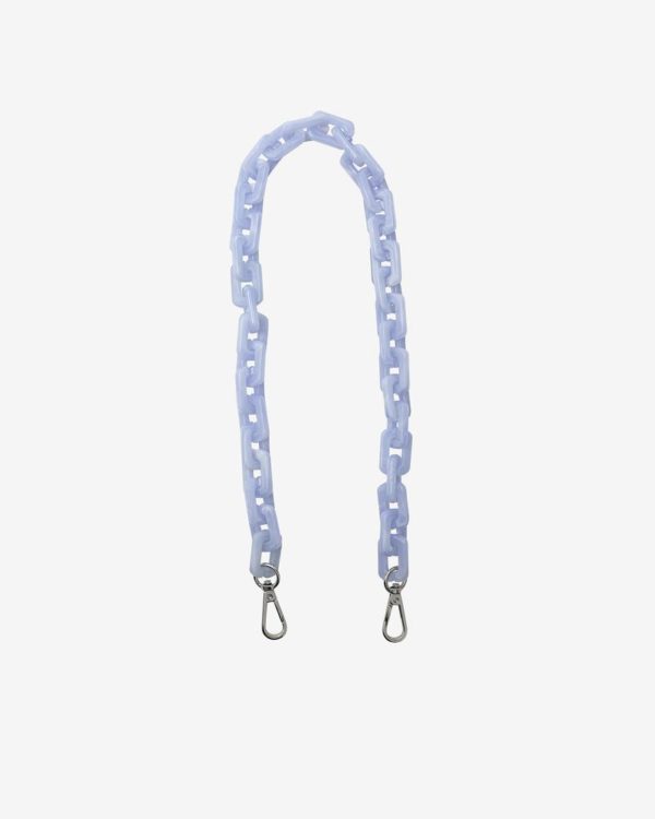 SQUARED CHAIN HANDLE LIGHT BLUE