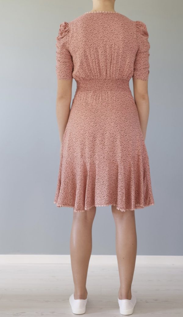 Stefanie kjole rosa/brun - Image 4