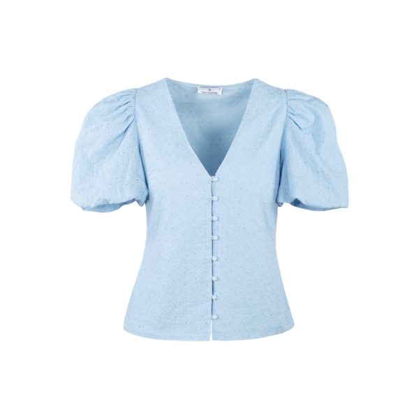 Leja Blouse Powder blue