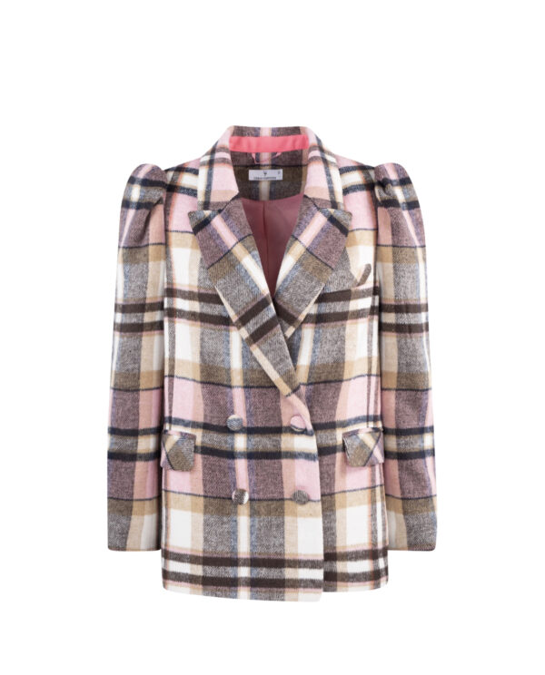 Rosi Blazer Pink check