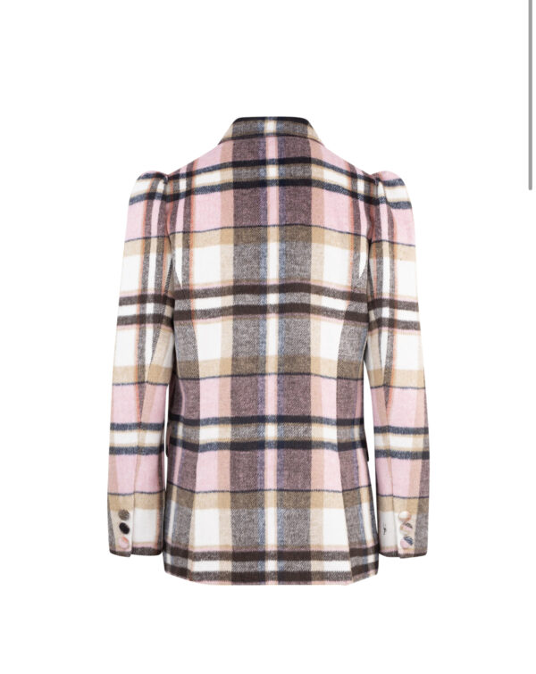 Rosi Blazer Pink check - Image 2